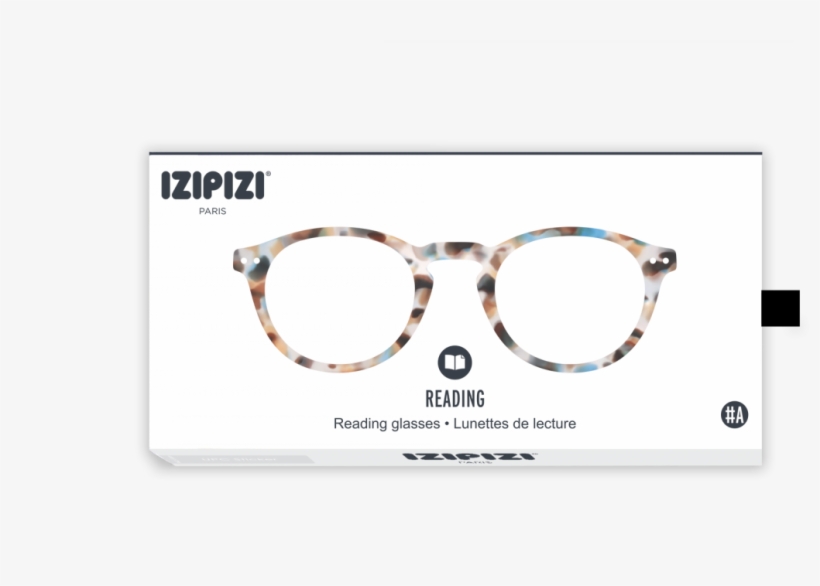 Letmesee - Izipizi-reading Glasses - #c Reading Glasses - Blue, transparent png #4590743