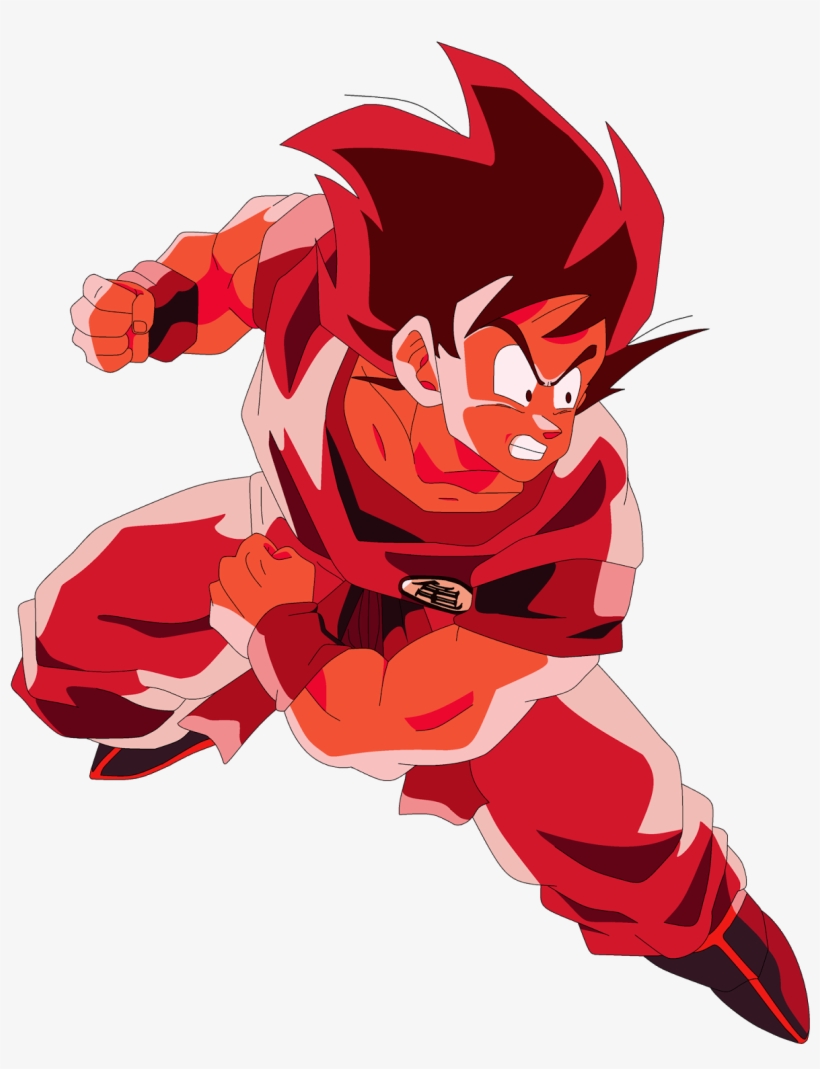 Spirit Bomb - Dragon Ball Goku Kaioken, transparent png #4591206