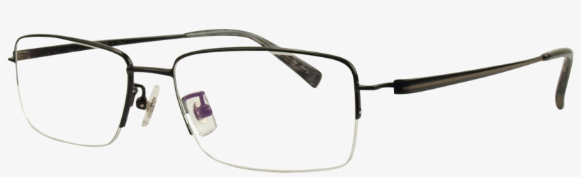 Sarah Palin Style Rimless Reading Glasses Cobalt Prescription Glasses Semi rimless Gun 6762 c3 Free Transparent PNG Download PNGkey