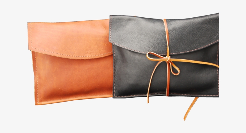 Large Leather Envelope - Leather, transparent png #4592781