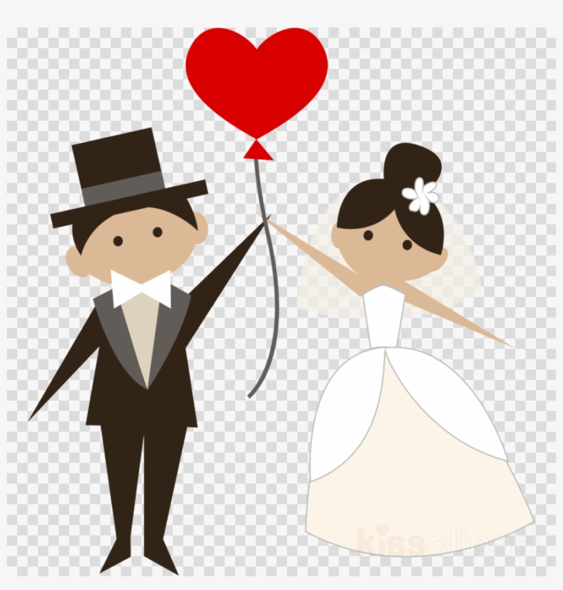 Bride And Groom Png Clipart Bridegroom Clip Art - Bride And Groom Icons, transparent png #4593075
