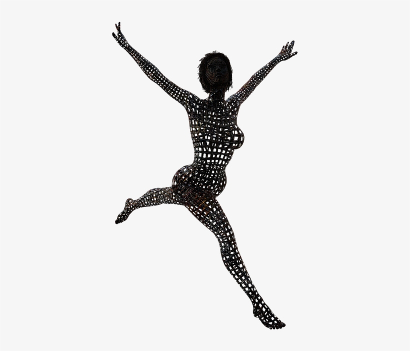Woman, Beauty, Body, Women's Power, Wire, Wire Mesh - Girl, transparent png #4593114