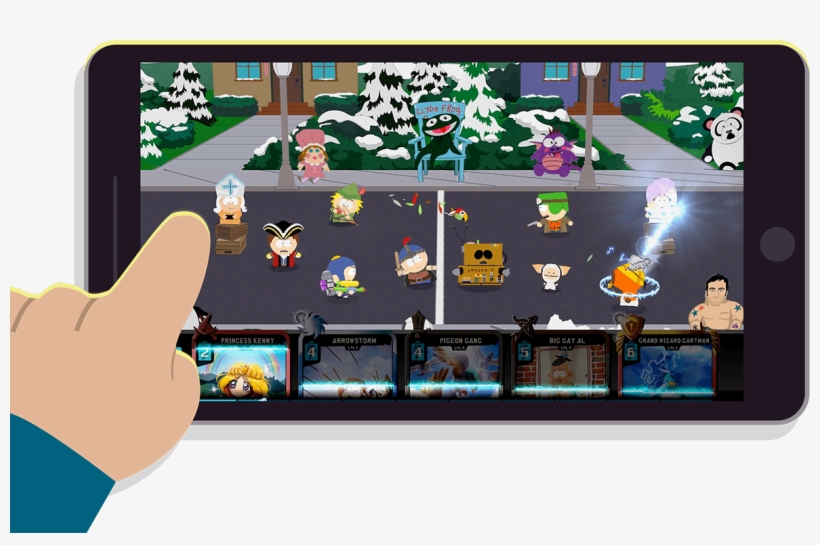 Customize Your Hero To Create The Most Bad Ass Looking - South Park Phone Destroyer Твик, transparent png #4593247