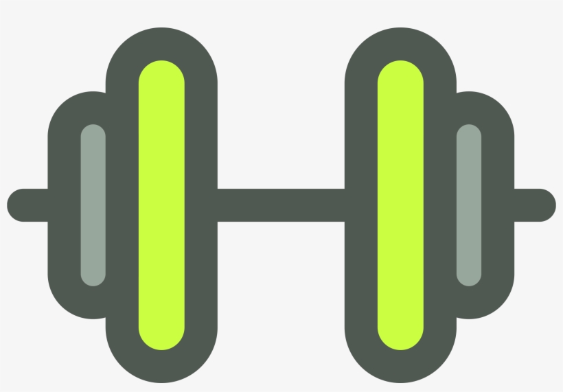 Fitness - Dumbbell, transparent png #4593504