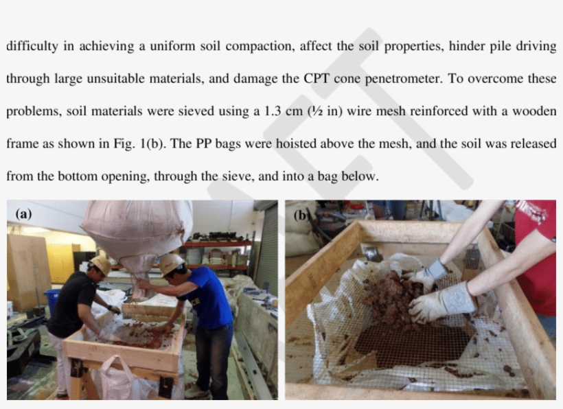 −soil Handing With A Pp Bag - A. Handing, transparent png #4593892