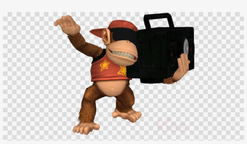 Donkey Kong Boombox Clipart Donkey Kong Country - Logo Brazil Dream League Soccer 2018, transparent png #4593953