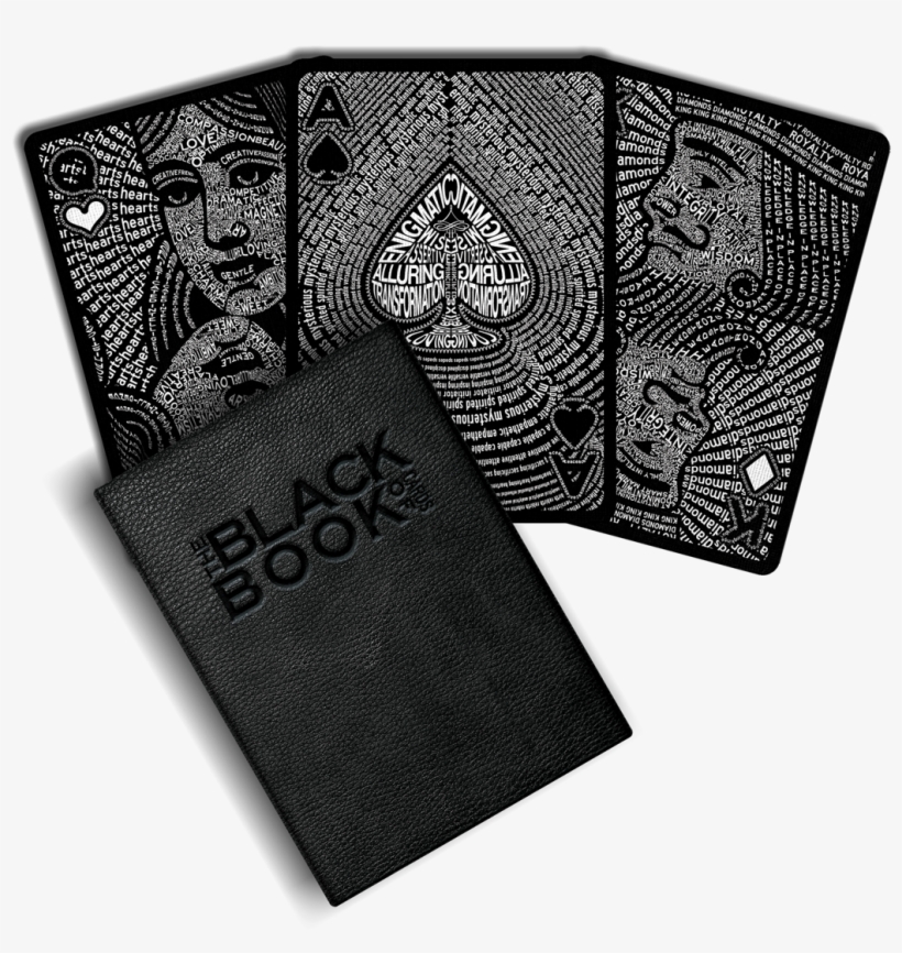 The Black Book Of Cards Mind = Blown - Black Play Card, transparent png #4594467
