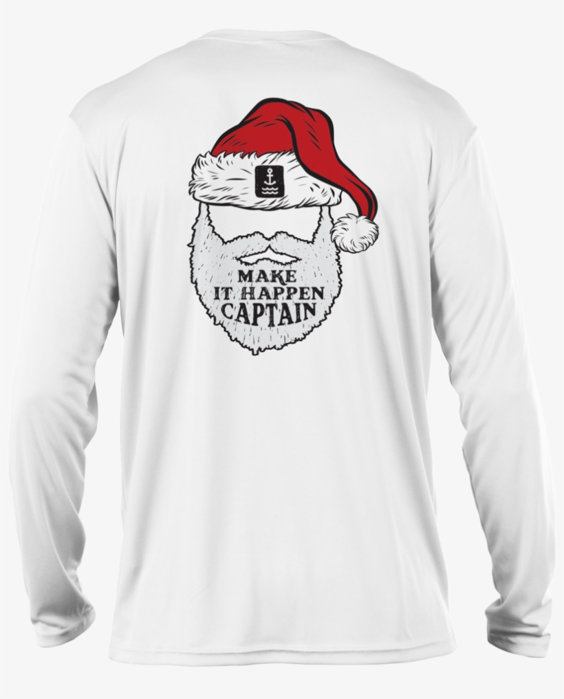 Captain Christmas L/s - Red Right Relax, transparent png #4595629