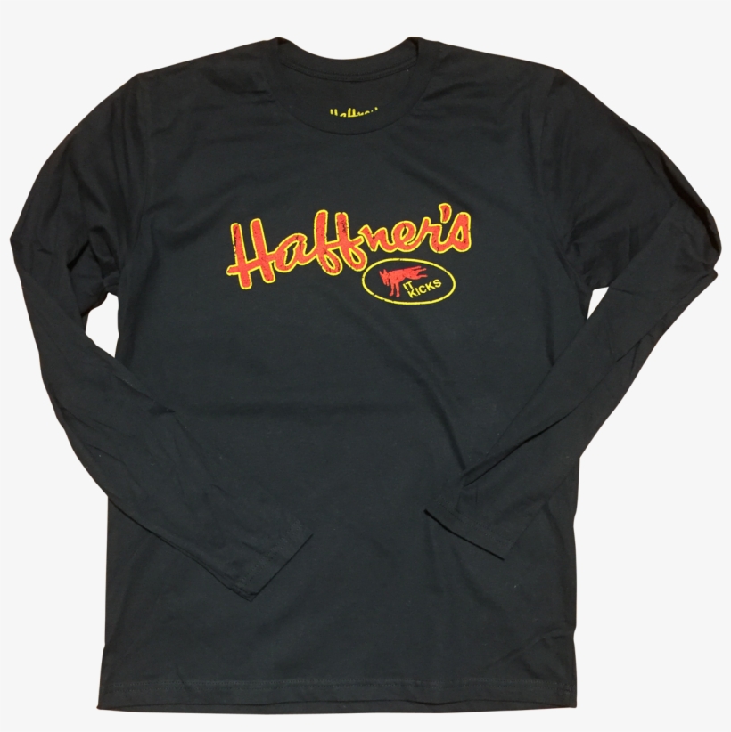 Long Sleeve Donkey Crossing Tee - Draw With Jazza T Shirts, transparent png #4595844