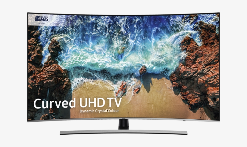 Samsung Ue55nu8500 55" Curved Smart 4k Ultra Hd Certified - Samsung Ue49nu8000, transparent png #4596507