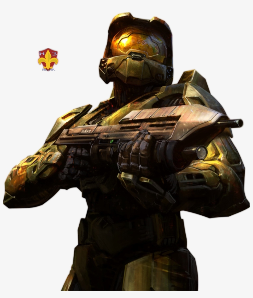 Halo Reach Master Chief - Halo Master Chief And Arbiter, transparent png #4596621