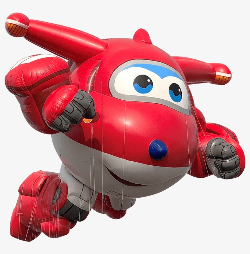 Image Jett <br> By Super Wings - Macy's Parade 2018 Balloons, transparent png #4597137