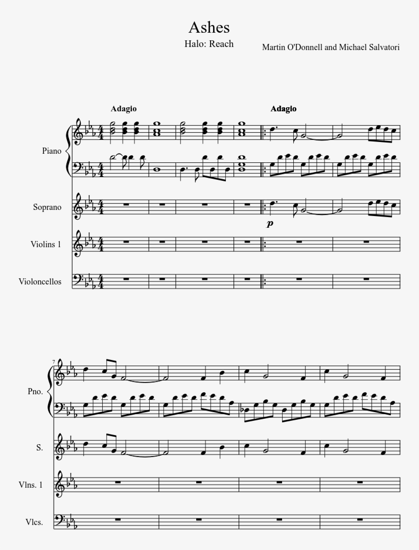 Print - Devoted Fire Emblem Music Score, transparent png #4597379