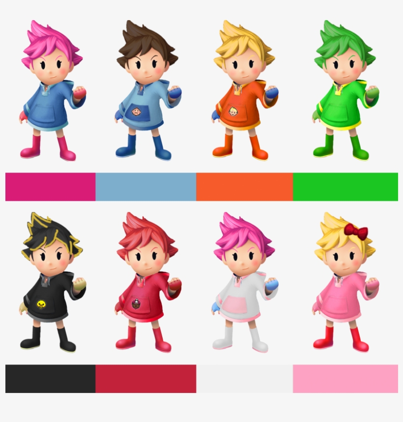 Kumaswapsssbv - Kumatora Super Smash Bros, transparent png #4597550