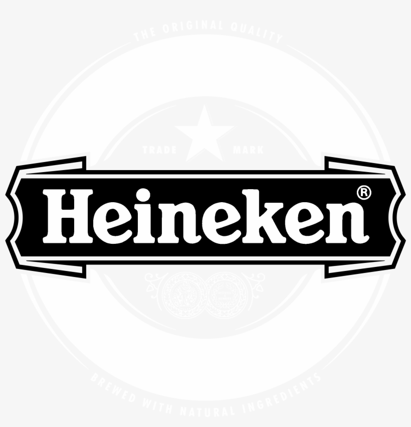 Heineken Logo Black And White - Heineken Logo Png Transparent, transparent png #4598239