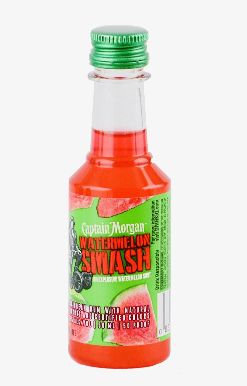 Captain Morgan Watermelon Smash - Captain Morgan Watermelon Smash Liquid, transparent png #4598365