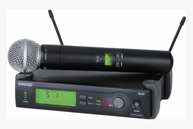Shure Slx24 Sm58, transparent png #460263