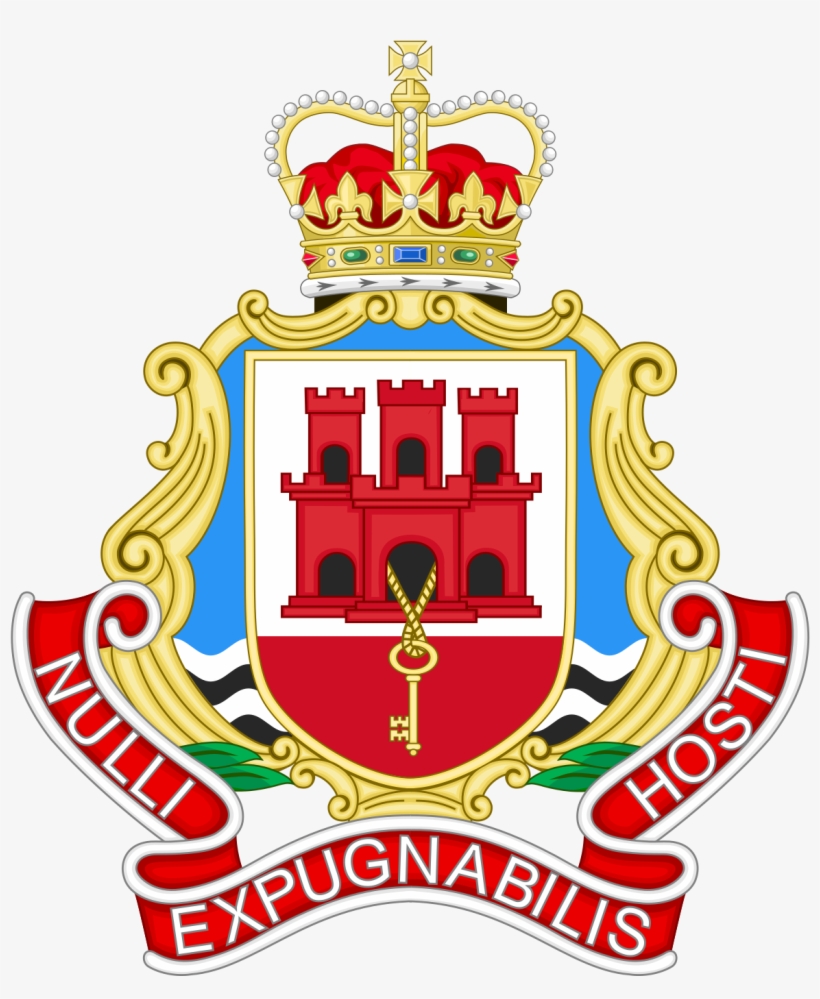 Gibraltar Coat Of Arms, transparent png #460656