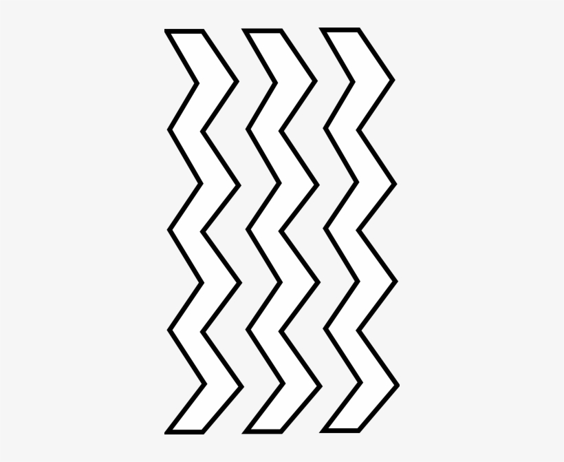 Zigzag Template - Clip Art Zigzag, transparent png #460657