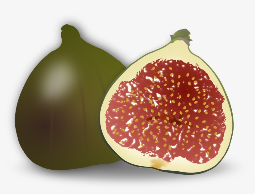 Fig Png High-quality Image - Clip Art Of Fig, transparent png #460723
