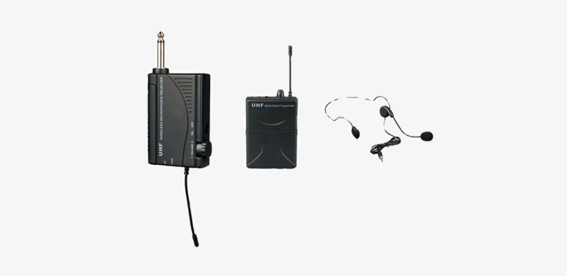Compact 'go Anywhere' Wireless Microphone Body Pack - Kam Kwm1900 Uhf Handheld Radio Mic Kit, transparent png #460846
