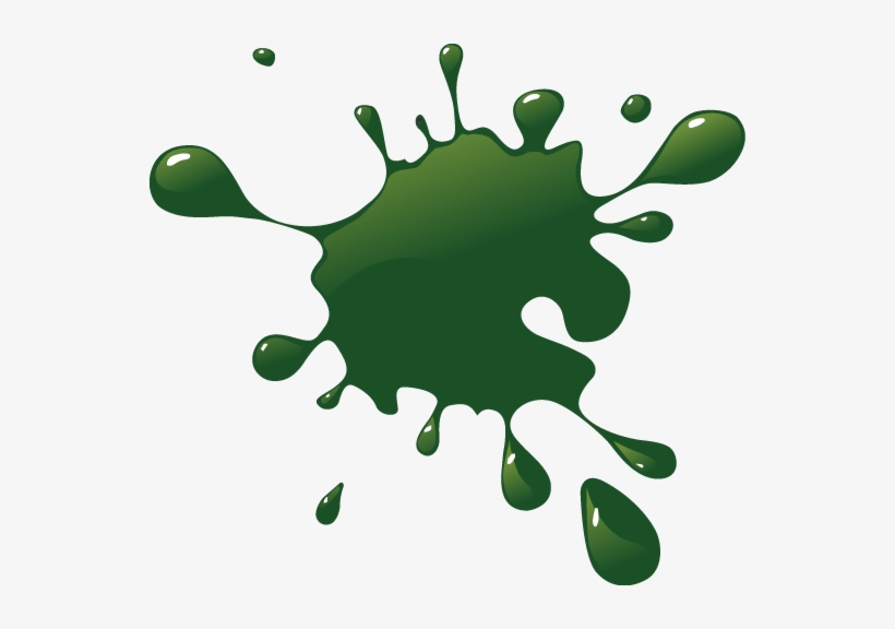 Colour Splash Stickers - Splash Green Colour Png, transparent png #461135