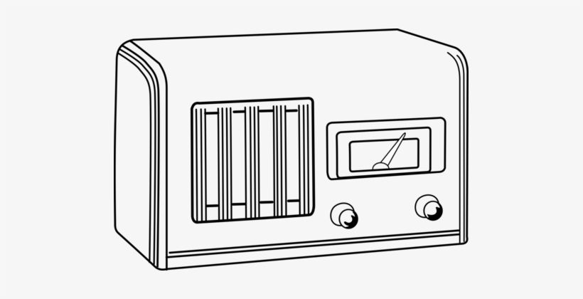 Golden Age Of Radio Antique Radio Microphone Amateur - Radio Clip Art, transparent png #461141
