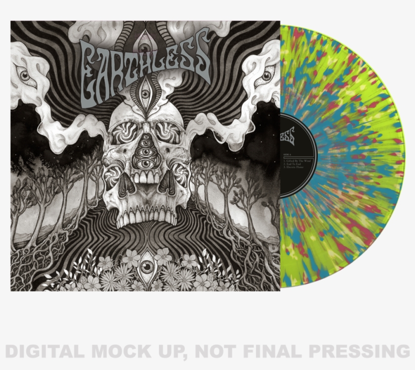 Earthless "black Heaven" Multi Colored Splatter, Single - Earthless Black Heaven, transparent png #461164