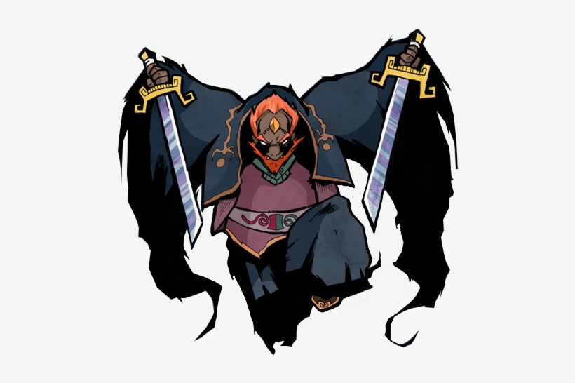 Wind Waker Be Considered Racist - Ganondorf Wind Waker Artwork, transparent png #461285