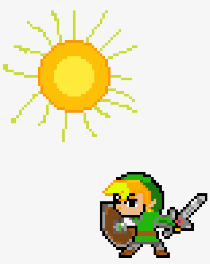 Pixel Art Link Zelda, HD Png Download, png download, transparent