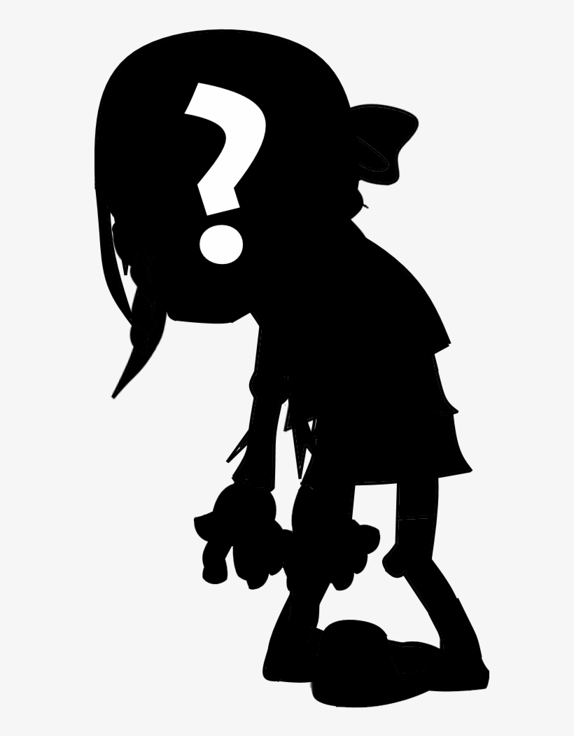Zombies Silhouette Png - Plants Vs Zombies Silhouette Png, transparent png #461739