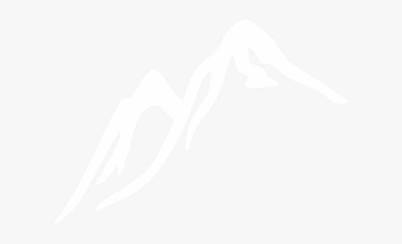 White Mountain Peak Ii Clip Art At Clker - Mountain Logo Png White, transparent png #461795