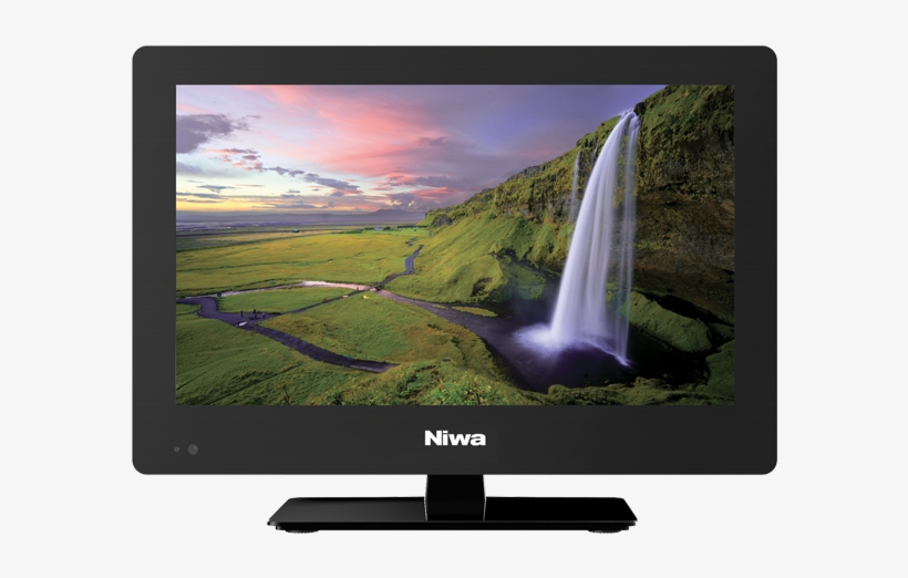 16" Solar Tv - Rule Of Thirds Waterfall, transparent png #461797
