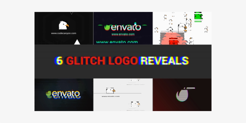 Glitch Logo Pack After Effects Templates - Gestão De Riscos, transparent png #462061