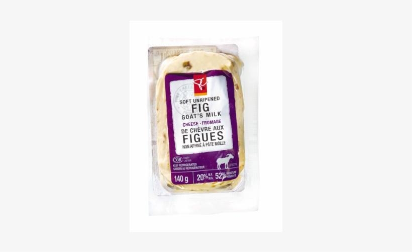 Pc Fig Soft Unripened Goat's Milk Cheese - Goat, transparent png #462308