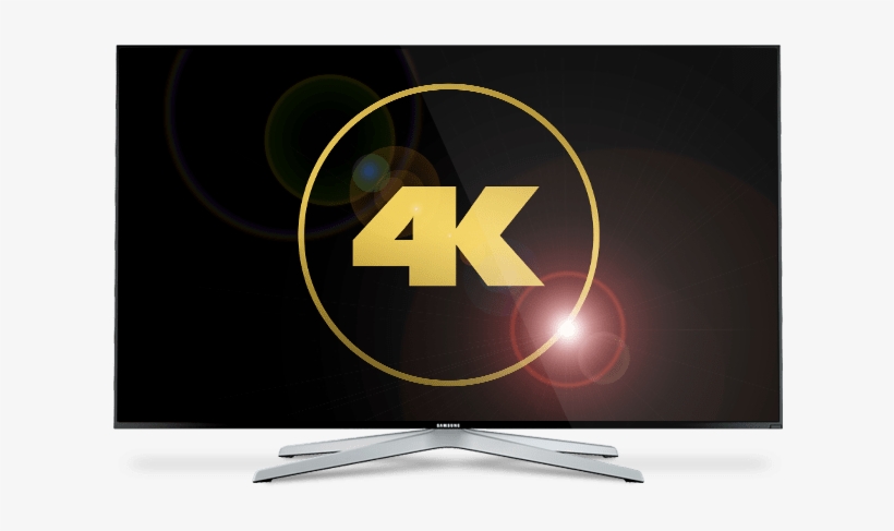 Watch Dish Network In Brilliant 4k - Led-backlit Lcd Display, transparent png #462372
