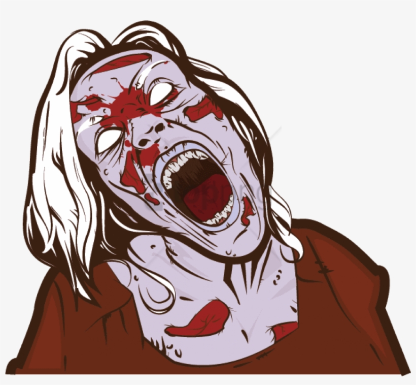 Zombie Girl By Chiquitoooh On Deviantart - Zombie Girl Transparent, transparent png #462375