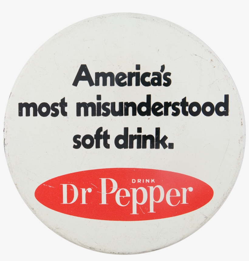 Dr Pepper Misunderstood - Most Misunderstood Soft Drink, transparent png #462590