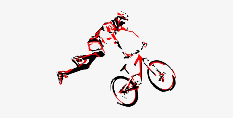 Mountain Biking Clip Art - Mountain Bike Vector, transparent png #462621