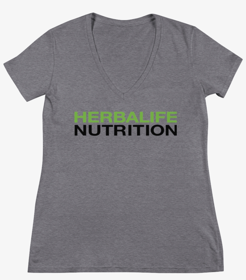Herbalife V Neck T Shirt - Active Shirt, transparent png #463083