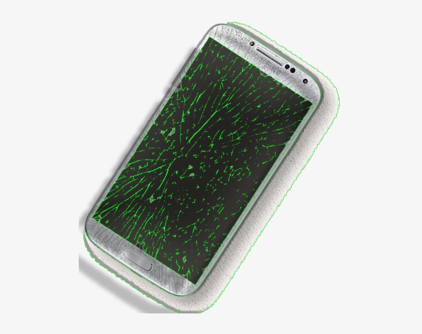 Broken Glass Repair - Mobile Phone, transparent png #463282
