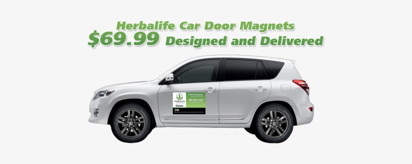 Order While Your Business Cards Are Being Designed - Herbalife Car Magnets, transparent png #463284