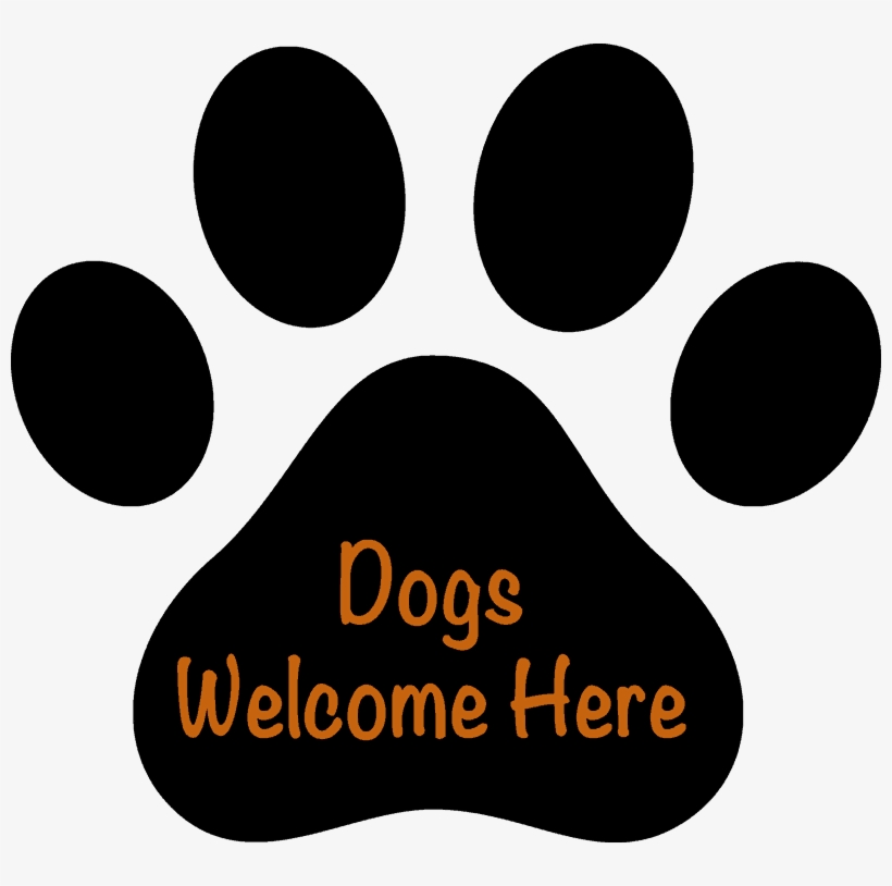 Dog Paw Prints Png - Dogs Welcome, transparent png #463311