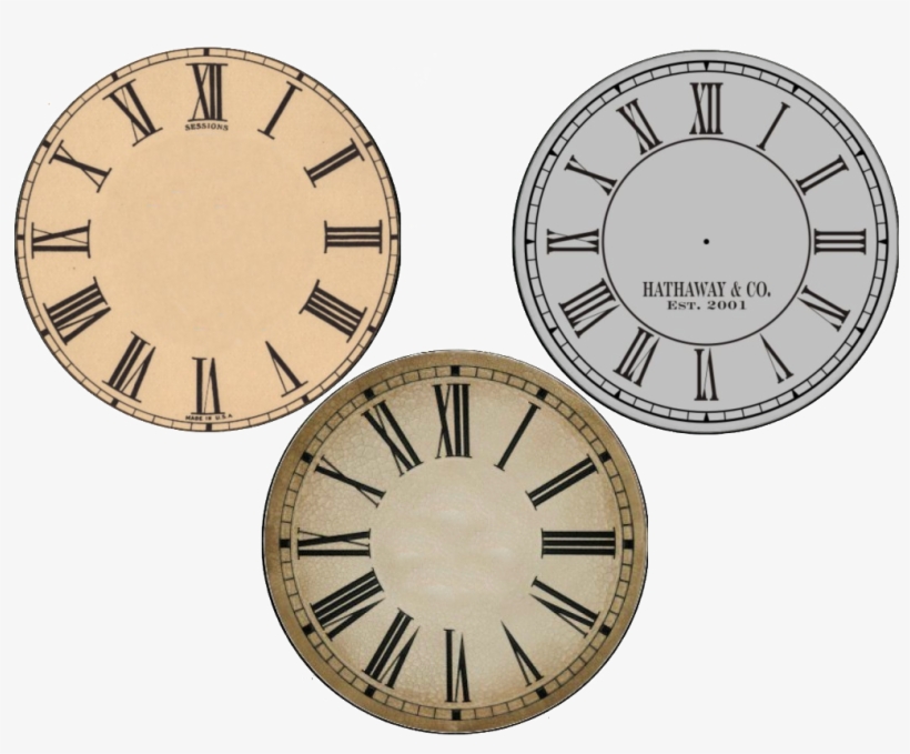 Here Are The Click To Enlarge Images For Using With - New Years Clock Printable, transparent png #463502