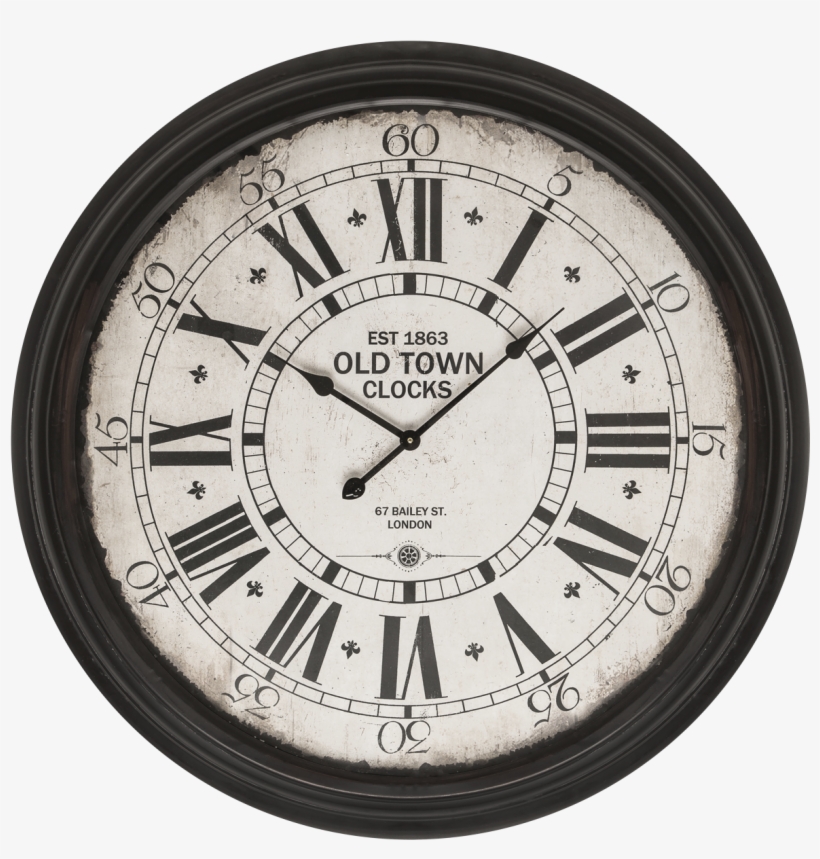 Old Town - Old Town Wall Clocks, transparent png #463524