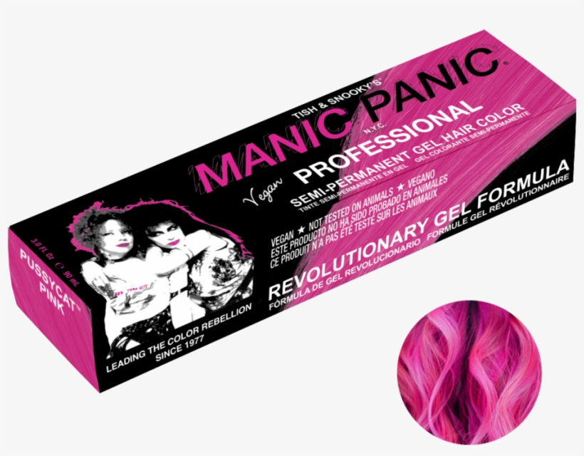 Professional Gel Pussycat Pink™ - Manic Panic Red Velvet, transparent png #463616