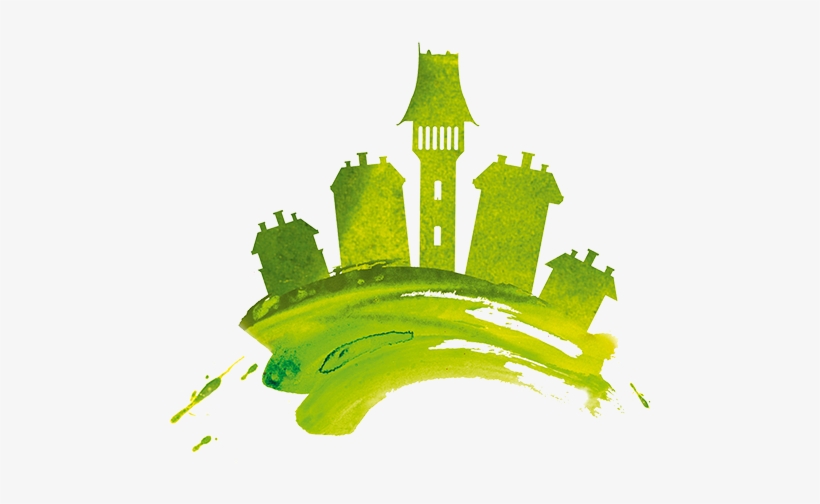 "green" Painting Options Are Everywhere In Our Sustainably-focused - Illustration, transparent png #463632