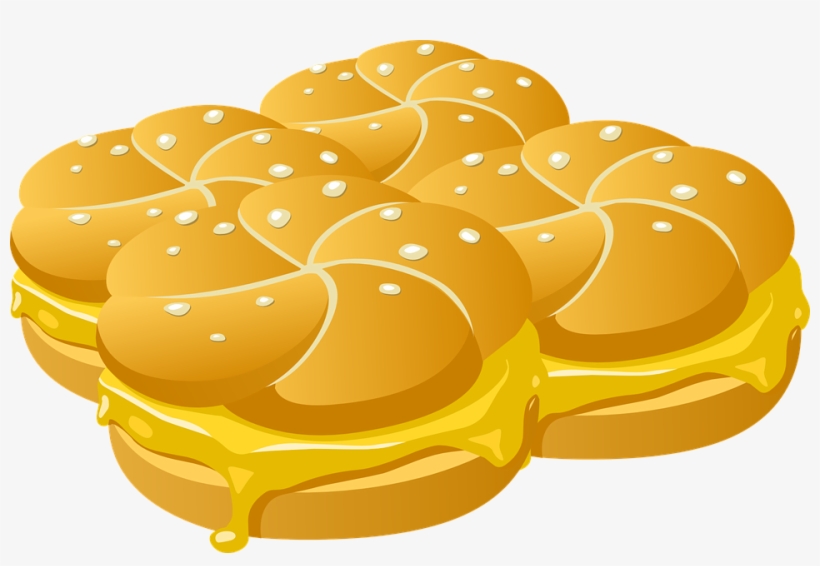 Bread Sandwiches Cheese - Cheese Bread Clipart, transparent png #463693