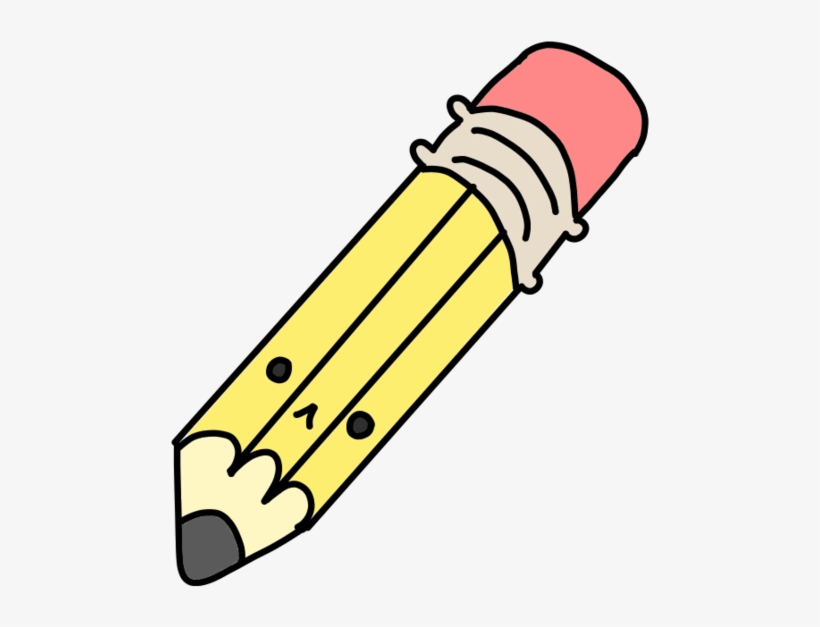 By Setsukoart On Deviantart - Kawaii Pencil Transparent, transparent png #463695