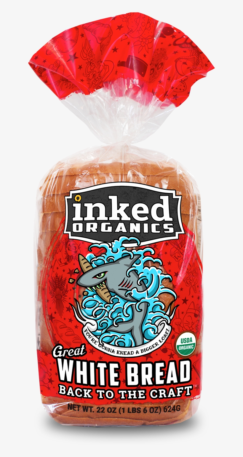 Inked Organics Great White Bread, transparent png #463738